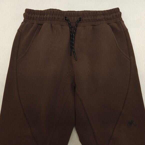 Alphalete LDB More Elements Men's Jogger Sweat Pants Size L Large Brown - Picture 2 of 8